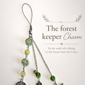 forest keeper phone charms