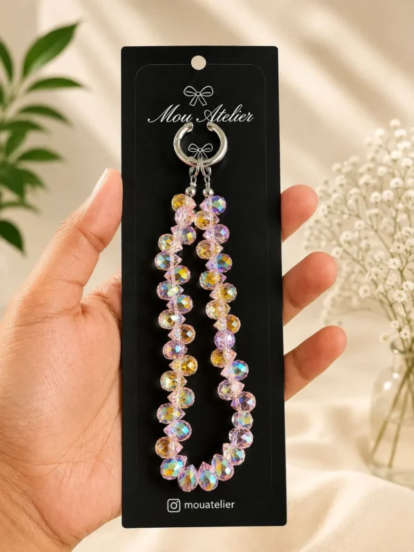 Crystal Phone Charm