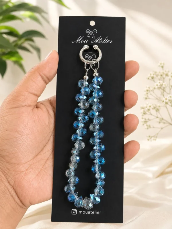 Crystal Phone Charm