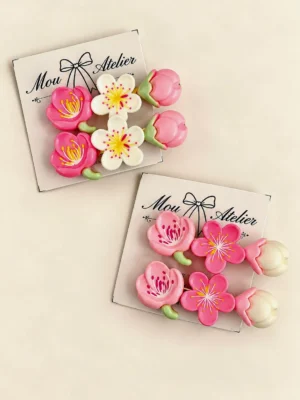 Floral Hair Clip Floral Hair Clip