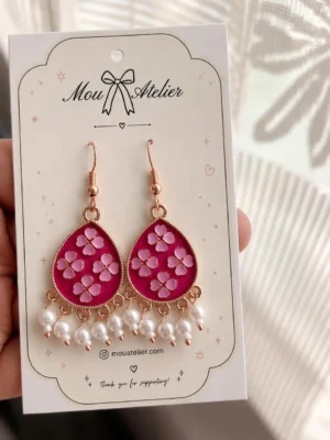 Enamel Earring Enamel Earring
