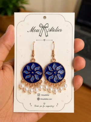 Enamel Earring Enamel Earring