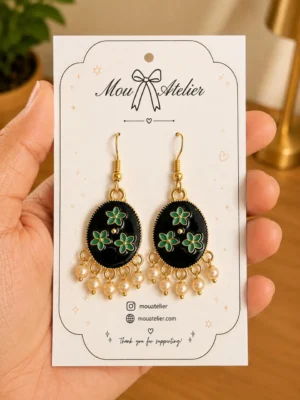 Enamel Earring Enamel Earring