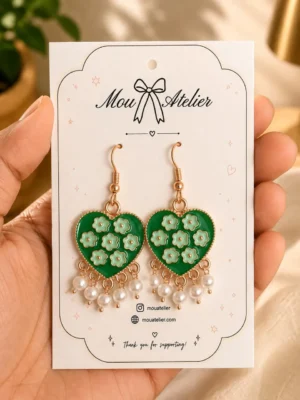 Enamel Earring Enamel Earring