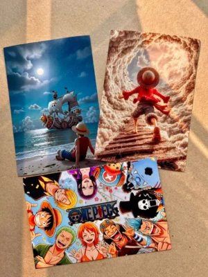 Anime A6 Posters Pack of 3