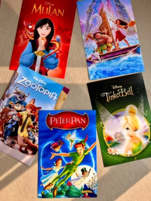 Disney A6 Posters pack of 5